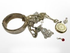 A group of costume jewellery,