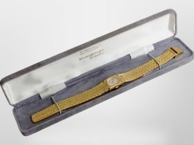 A lady's gold-plated Limit wristwatch.