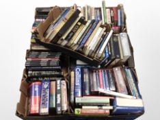 A pallet of assorted books, autobiographies, Timelife books, Dictionaries,