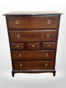 A Stag Minstrel seven drawer chest,
