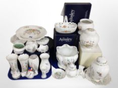 A large quantity of Aynsley porcelain, some parts boxed.