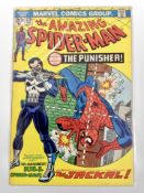 Marvel Comics : The Amazing Spider-Man Issue 129 featuring the first appearance of Frank Castle as