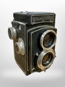 A Franke & Heidecke Rolleicord Synchro-Compur camera numbered 1372453