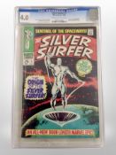 Marvel Comics : Silver Surfer Issue 1, The Origin of the Silver Surfer, Big Premiere,