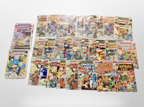 Marvel Comics : Approximately 48 issues of Fantastic Four on 30¢ and 35¢ covers,