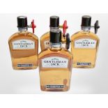 Four bottles of Jack Daniels Gentlemen Jack Tennessee Whiskey, each 70cl, 40% vol (4).