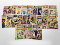 DC Comics : Apporximately 23 issues to include 13 issues of Action and Adventure comics, 12¢ covers,