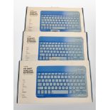 Three Oh Shift wireless keyboard, boxed.