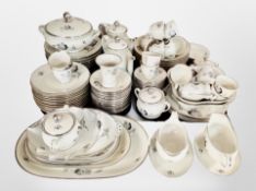 Over 100 pieces of KPM tea and dinner porcelain.