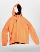 A Carhartt orange and black Nell jacket, size XS,