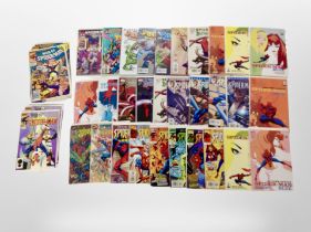 Marvel Comics : Approximately 48 assorted Spider-Man comics, some duplicates.