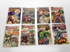 Marvel Comics : Fantastic Four, Issues 32, 43, 44, 47, 51, 55, 70, and 93, 12¢ and 15¢ covers (8).