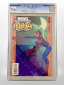 Marvel Comics : Ultimate Spider-Man Issue 5, CGC Universal Grade 9.6, slabbed.