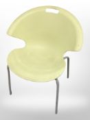 A Mono chair designed by Shaun Fynn from the Atlantide Collection