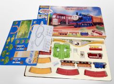 A Hornby Thomas the Tank Engine train set.