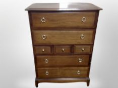 A Stag Minstrel seven-drawer chest, width 82cm.