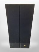 A pair of Dantax floor-standing speakers, height 115cm. CONDITION REPORT: No leads.