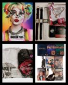 A collection of rolled movie posters, Star Wars poster, lady's watches, T shirt,