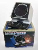 A Grandstand Astro Wars electronic game in original box.