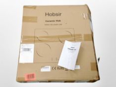 A Hobsir ceramic hob (new in box)