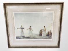 Two signed prints after Sir William Russell Flint.