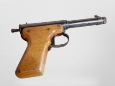 A Diana model 2 vintage air pistol.