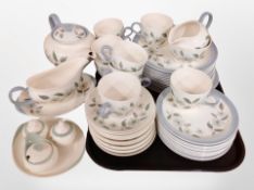 Approximately 55 pieces of Wedgwood Barlaston Penshurst tea and dinner china.