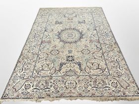 An Isfahan carpet, Central Iran,