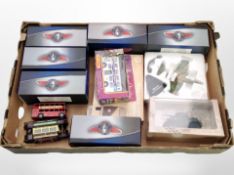 A group of Atlas Editions Classic Coaches Collection models in boxes,