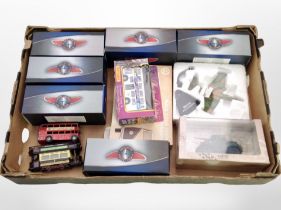 A group of Atlas Editions Classic Coaches Collection models in boxes,