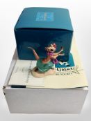 A Walt Disney Collectors Society figure, Timon from The Lion King, boxed with certificate.