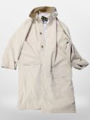 A Barbour waterproof coat, size XL.