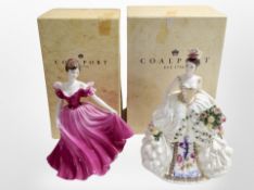 A Coalport figure: 'My Dearest Emma' from The Basia Zarzycka Collection, limited edition No.