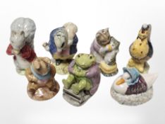 Seven Beswick Beatrix Potter figures, as illustrated.