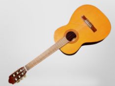 An Ibanez model 304 classical guitar.