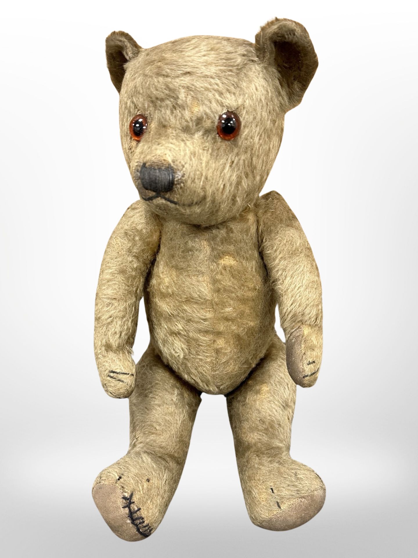 A cicra 1930's jointed mohair Teddy bear,