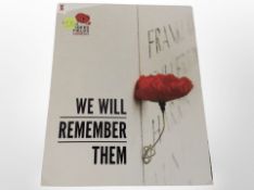 A set of eight 'In Flanders Field Museum' commemorative coins in folder, with certificate.