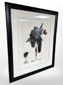 After Alexander Millar (Scottish, 1960 -) : When I'm Cleaning Windows, limited edition giclee print,