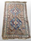An antique Kashgai rug, South West Iran, circa 1900,