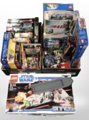 A large quantity of Lego including numerous building sets and loose pieces,