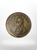 A James Watt commemorative token.