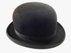 A gents' bowler hat, size 7.
