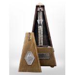 A French Maelzel Paquet metronome.