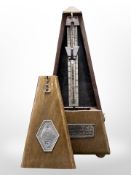 A French Maelzel Paquet metronome.