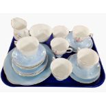 21 pieces of Royal Grafton Mayfair tea china.