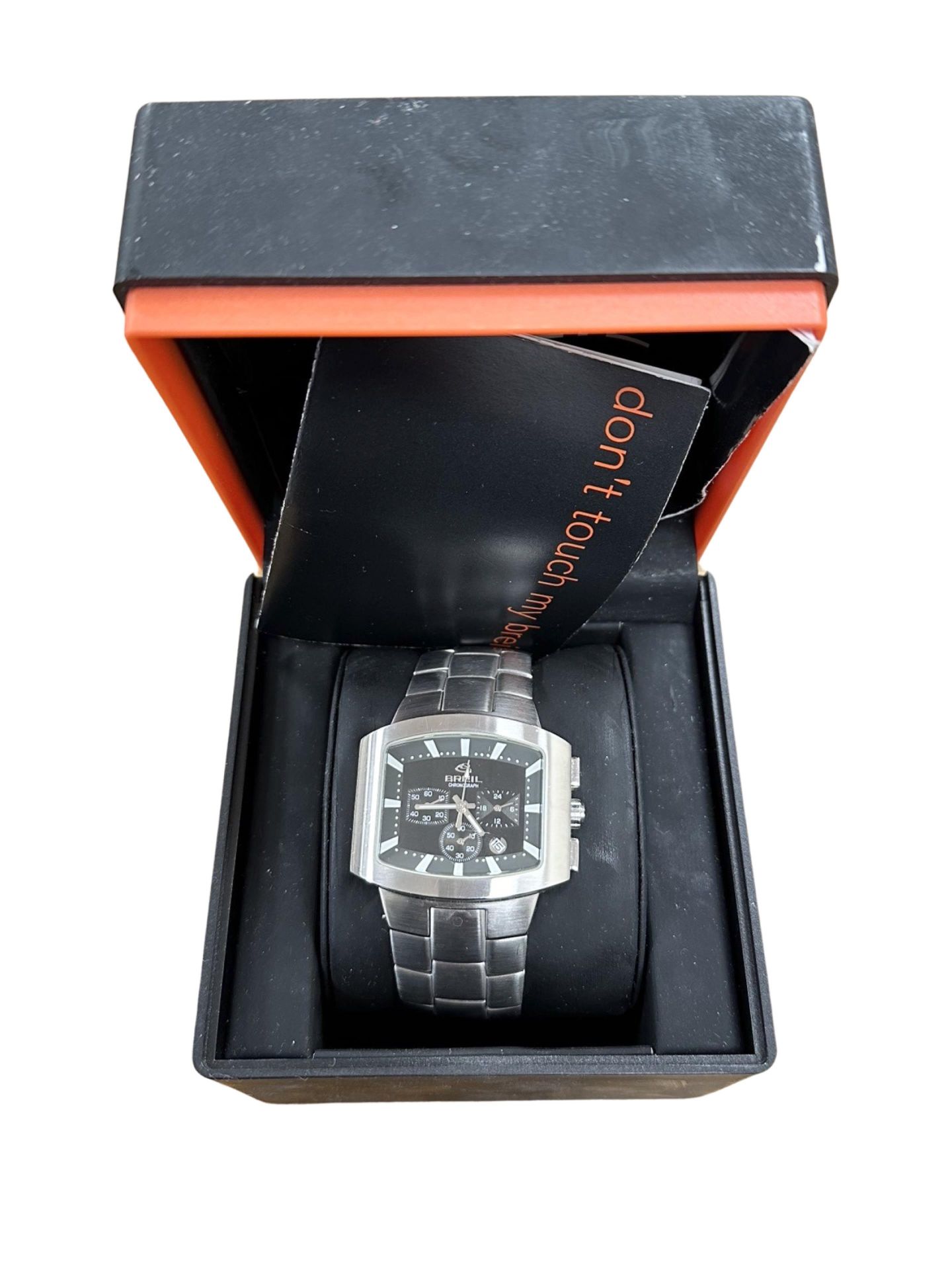 A gentlemen's Briel wristwatch, in retail box.