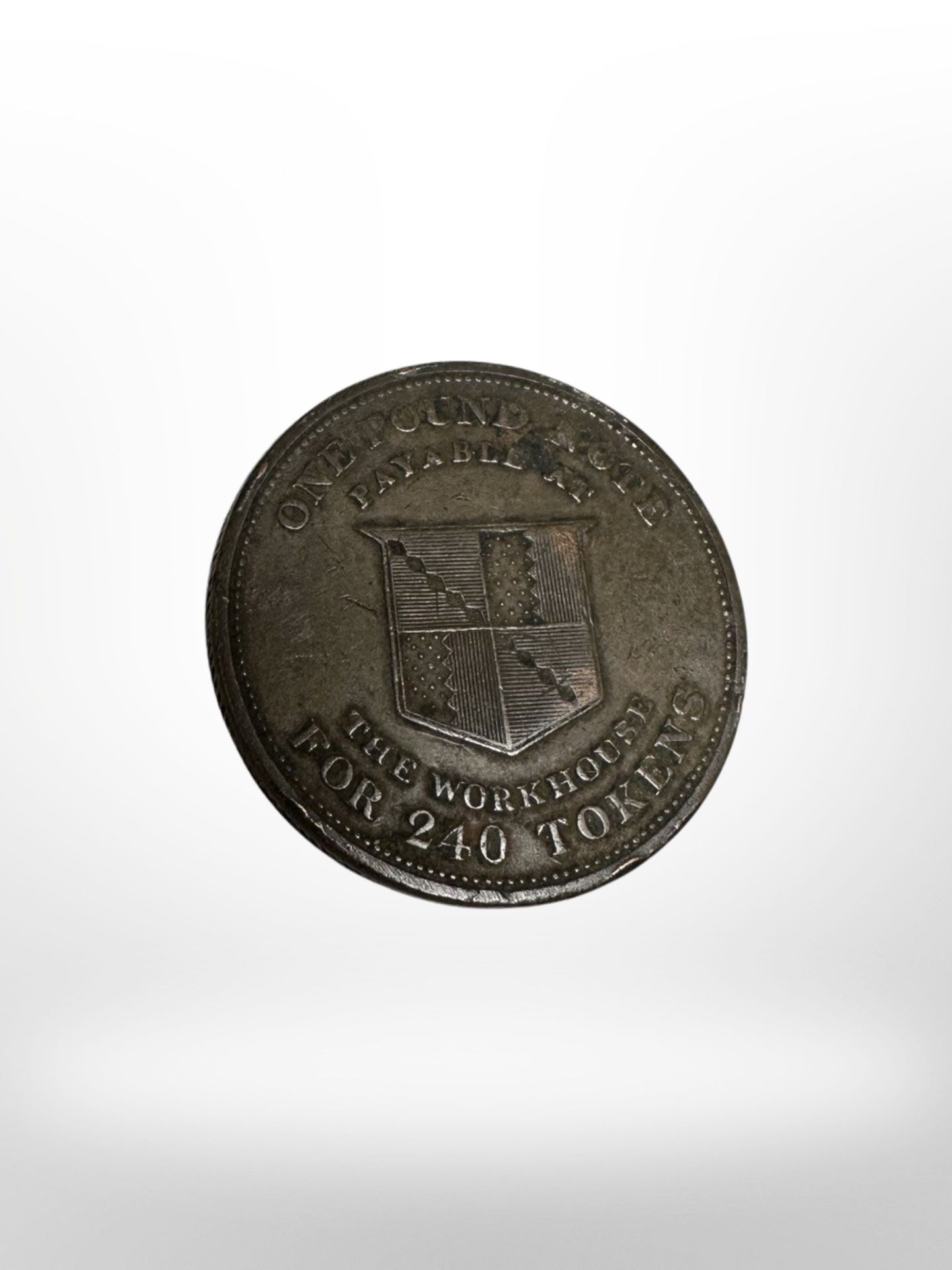 An 1812 Birmingham one penny coin. - Image 2 of 2