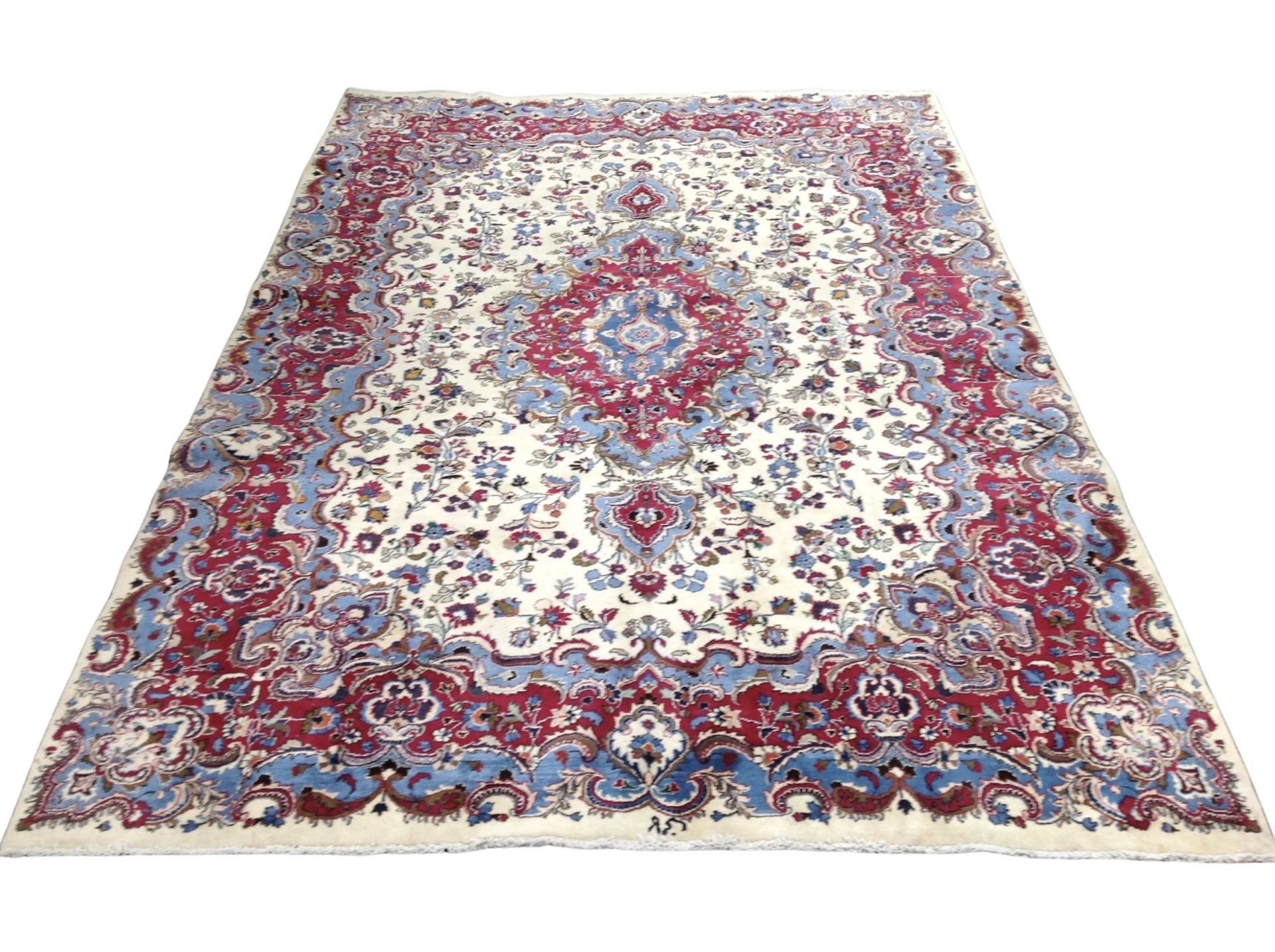 A Mashad carpet, North East Iran, 350 cm x 236 cm,