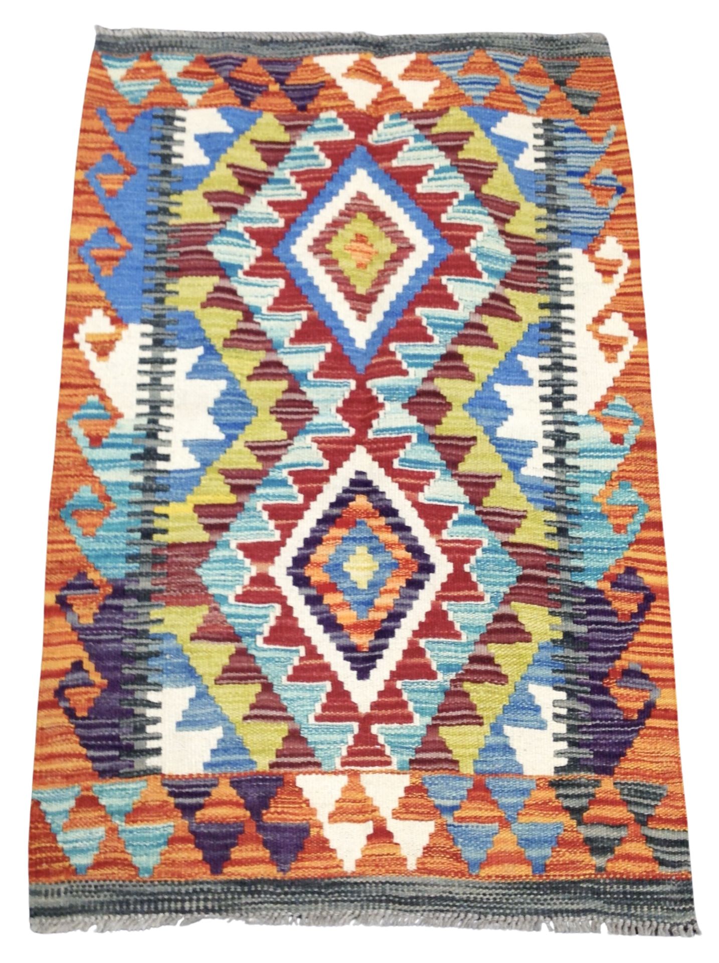 A Chobi Kilim 94 cm x 62 cm