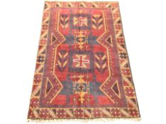 A Baluchi rug 137 cm x 88 cm